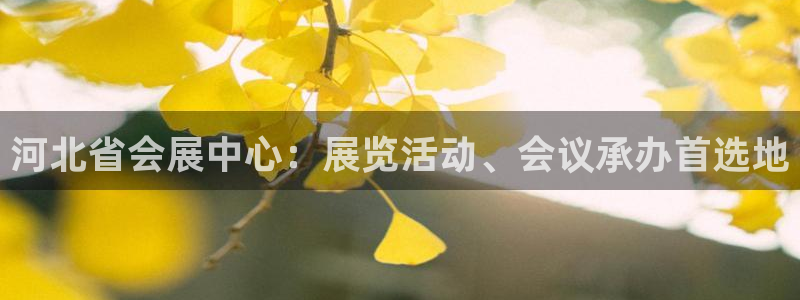 果博公司开户：河北省会展中心：展览活动、会议承办首选地
