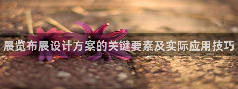 果博公司客服微信：展览布展设计方案的关键要素及实际应用技巧