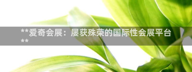 果博注册账号链接：**爱奇会展：屡获殊荣