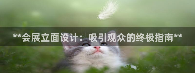 果博官方热线：**会展立面设计：吸引观众的终极指南**