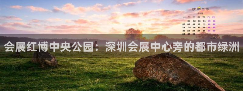 果博平台客服：会展红博中央公园：深圳会展